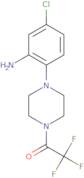 {5-Chloro-2-[4-(trifluoroacetyl)piperazin-1-yl]phenyl}amine