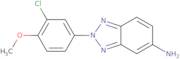 2-(3-Chloro-4-methoxyphenyl)-2H-1,2,3-benzotriazol-5-amine