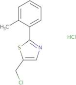 5-(Chloromethyl)-2-(2-methylphenyl)-1,3-thiazole hydrochloride