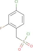 (4-Chloro-2-fluorophenyl)methanesulfonyl chloride