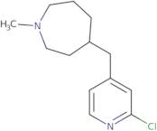 4-[(2-Chloropyridin-4-yl)methyl]-1-methylazepane