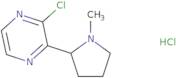 2-Chloro-3-(1-methylpyrrolidin-2-yl)pyrazine hydrochloride