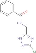 N-[(5-Chloro-1H-1,2,4-triazol-3-yl)methyl]benzamide