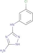 N~3~-(3-Chlorophenyl)-1H-1,2,4-triazole-3,5-diamine