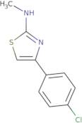 4-(4-Chlorophenyl)-N-methyl-1,3-thiazol-2-amine