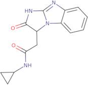 N-Cyclopropyl-2-(2-oxo-2,3-dihydro-1H-imidazo[1,2-a]benzimidazol-3-yl)acetamide