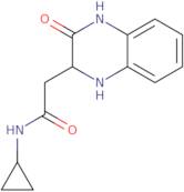 N-Cyclopropyl-2-(3-oxo-1,2,3,4-tetrahydroquinoxalin-2-yl)acetamide