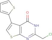 2-(Chloromethyl)-5-(2-thienyl)thieno[2,3-d]pyrimidin-4(3H)-one