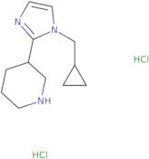 3-[1-(Cyclopropylmethyl)-1H-imidazol-2-yl]piperidine dihydrochloride