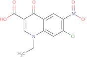 7-Chloro-1-ethyl-6-nitro-4-oxo-1,4-dihydroquinoline-3-carboxylic acid