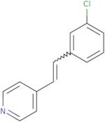 4-[2-(3-Chlorophenyl)vinyl]pyridine