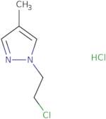 1-(2-Chloroethyl)-4-methyl-1H-pyrazole hydrochloride