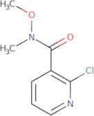 2-Chloro-N-methoxy-N-methylnicotinamide