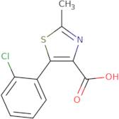 5-(2-Chlorophenyl)-2-methyl-1,3-thiazole-4-carboxylic acid