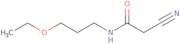 2-Cyano-N-(3-ethoxypropyl)acetamide