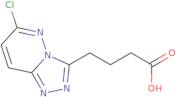 4-(6-Chloro[1,2,4]triazolo[4,3-b]pyridazin-3-yl)butanoic acid