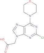 (2-Chloro-6-morpholin-4-yl-9H-purin-9-yl)acetic acid