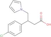 3-(4-Chlorophenyl)-4-(1H-pyrrol-1-yl)butanoic acid