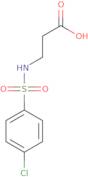 N-[(4-Chlorophenyl)sulfonyl]-β-alanine