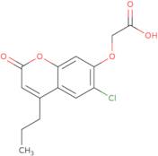 [(6-Chloro-2-oxo-4-propyl-2H-chromen-7-yl)oxy]acetic acid