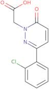 [3-(2-Chlorophenyl)-6-oxopyridazin-1(6H)-yl]acetic acid