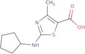2-(Cyclopentylamino)-4-methyl-1,3-thiazole-5-carboxylic acid