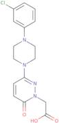 [3-[4-(3-Chlorophenyl)piperazin-1-yl]-6-oxopyridazin-1(6H)-yl]acetic acid