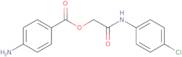 2-[(4-Chlorophenyl)amino]-2-oxoethyl 4-aminobenzoate