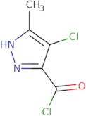 4-Chloro-5-methyl-1H-pyrazole-3-carbonyl chloride