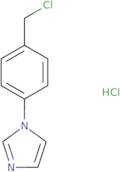 1-[4-(Chloromethyl)phenyl]-1H-imidazole hydrochloride