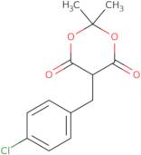 5-(4-Chlorobenzyl)-2,2-dimethyl-1,3-dioxane-4,6-dione