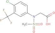 N-[4-Chloro-3-(trifluoromethyl)phenyl]-N-(methylsulfonyl)glycine