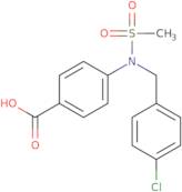 4-[(4-Chlorobenzyl)(methylsulfonyl)amino]benzoic acid