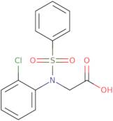 N-(2-Chlorophenyl)-N-(phenylsulfonyl)glycine