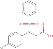 N-(4-Chlorophenyl)-N-(phenylsulfonyl)glycine