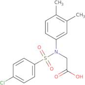 N-[(4-Chlorophenyl)sulfonyl]-N-(3,4-dimethylphenyl)glycine