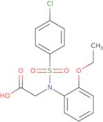 N-[(4-Chlorophenyl)sulfonyl]-N-(2-ethoxyphenyl)glycine