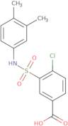 4-Chloro-3-{[(3,4-dimethylphenyl)amino]sulfonyl}benzoic acid