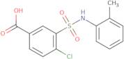 4-Chloro-3-{[(2-methylphenyl)amino]sulfonyl}benzoic acid