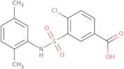 4-Chloro-3-{[(2,5-dimethylphenyl)amino]sulfonyl}benzoic acid