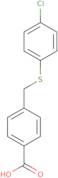 4-{[(4-Chlorophenyl)thio]methyl}benzoic acid