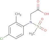 N-(4-Chloro-2-methylphenyl)-N-(methylsulfonyl)glycine