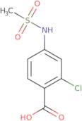 2-Chloro-4-[(methylsulfonyl)amino]benzoic acid