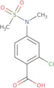 2-Chloro-4-[methyl(methylsulfonyl)amino]benzoic acid