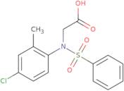 N-(4-Chloro-2-methylphenyl)-N-(phenylsulfonyl)glycine