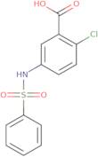 2-Chloro-5-[(phenylsulfonyl)amino]benzoic acid