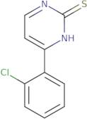 4-(2-Chlorophenyl)pyrimidine-2-thiol