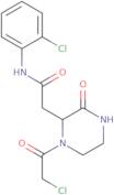 2-[1-(Chloroacetyl)-3-oxopiperazin-2-yl]-N-(2-chlorophenyl)acetamide