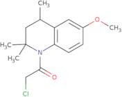 1-(Chloroacetyl)-6-methoxy-2,2,4-trimethyl-1,2,3,4-tetrahydroquinoline