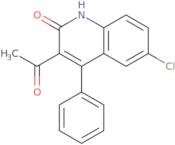 1-(6-Chloro-2-hydroxy-4-phenylquinolin-3-yl)ethanone